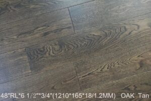 Engineered Hardwood Tan 6 1/2”x3/4”
